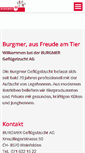 Mobile Screenshot of burgmer-ag.ch